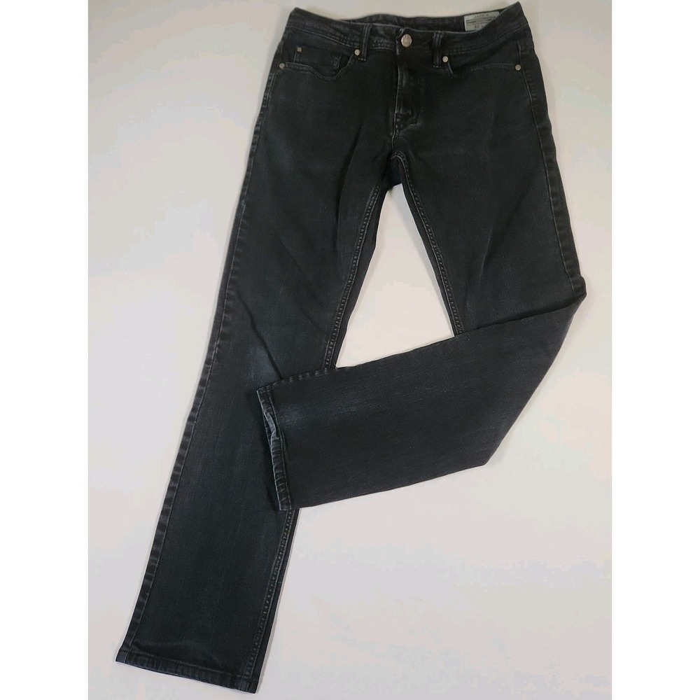 Buffalo David Bitton Men Jeans 33X33 Dark Blue Denim JackX Slim Straight Stretch